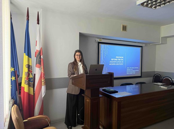 Посещение на български преподаватели в Държавния медицински и фармацевтичен университет „Nicolae Testemițanu”, Кишинев, Молдова