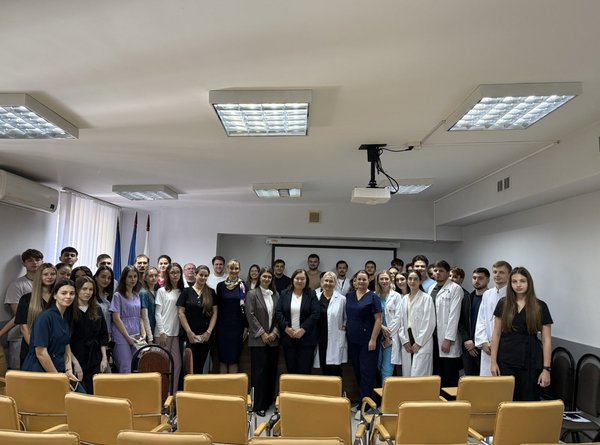 Посещение на български преподаватели в Държавния медицински и фармацевтичен университет „Nicolae Testemițanu”, Кишинев, Молдова