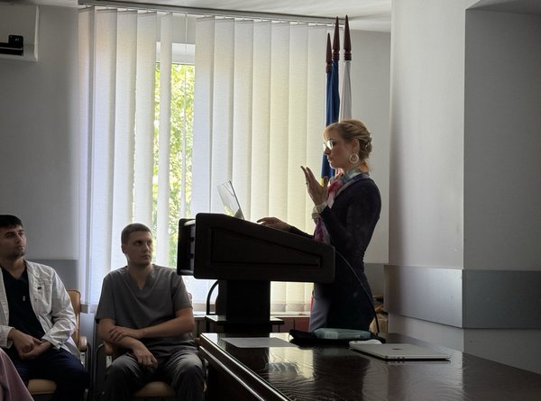 Посещение на български преподаватели в Държавния медицински и фармацевтичен университет „Nicolae Testemițanu”, Кишинев, Молдова